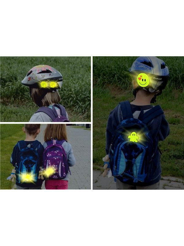 Compass Sada reflexných samolepiek pre deti, 10 ks