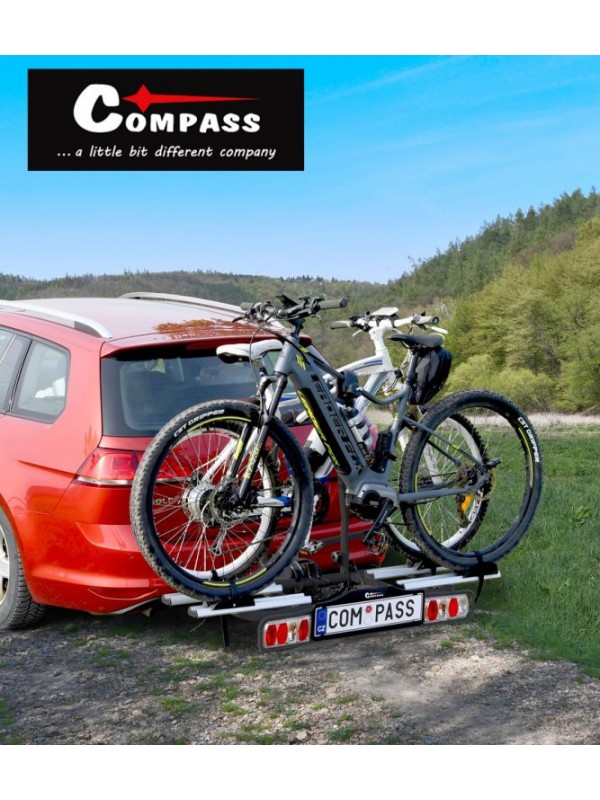 Compass nosič bicyklov na ťažné zariadenie E-bike, TÜV