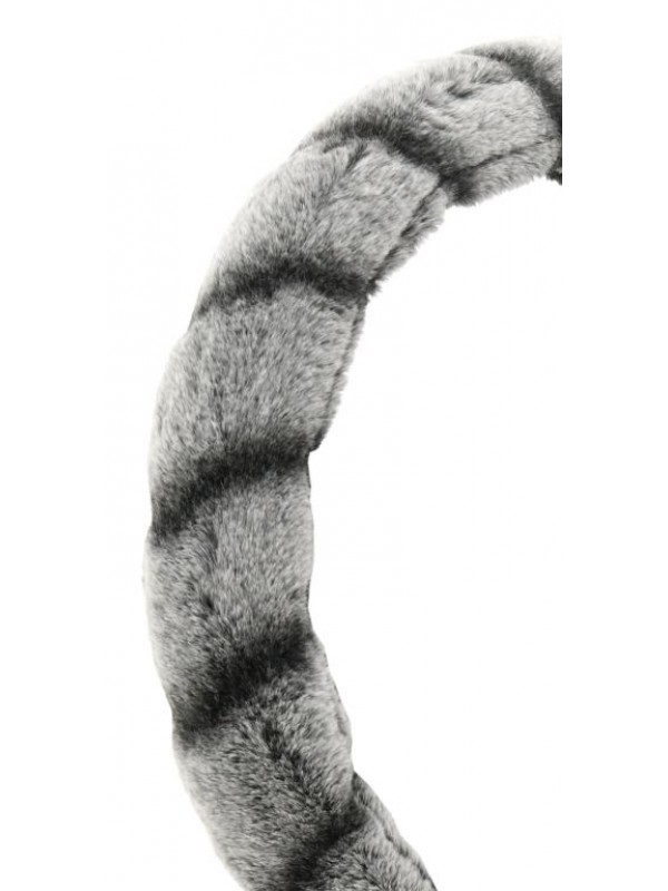 Poťah na volant Lemur- šedý