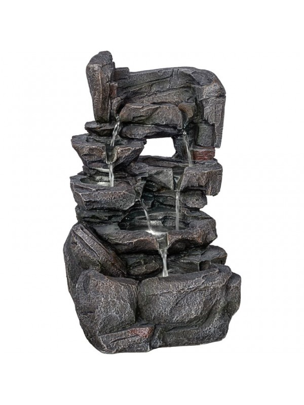 STILISTA kamenný vodopád 29,5 x 25 x 4 cm, 3 W