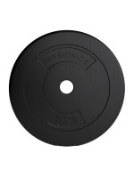 PHYSIONICS Záťažové kotúče 2 x 15 kg, 31 mm, plast, čierne