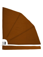 STILISTA Balkónová tieniaca zástena, 140 x 140 cm, hnedá