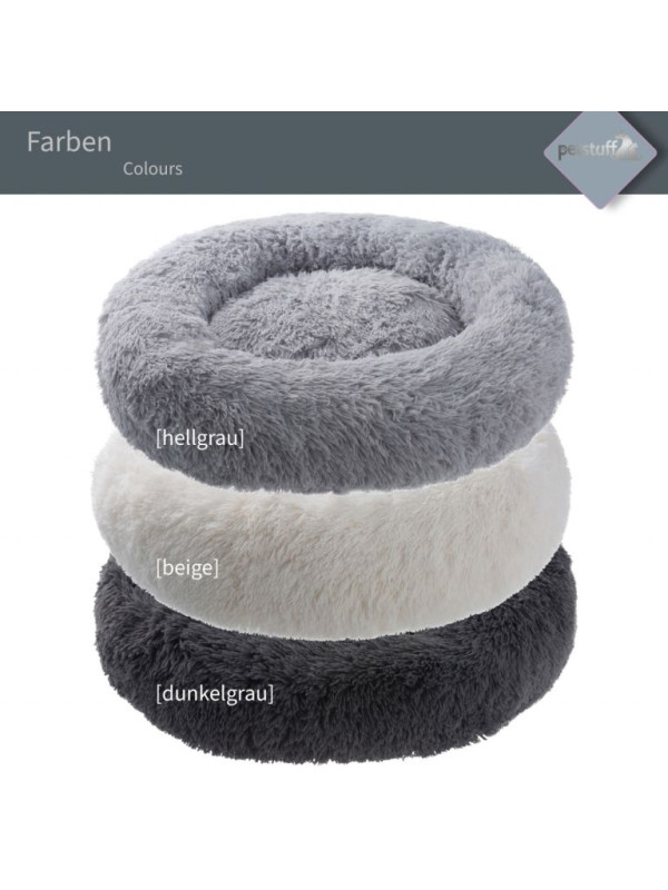 Petstuff pelech pre psa, okrúhly, svetlo šedý, 60 cm