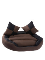 Petstuff pelech pre psa, čierno- hnedý, 65 x 50 x 20 cm