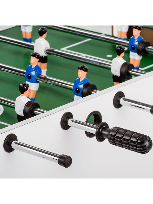 Stolný futbal Belfast 121 x 101 x 79 cm - biely