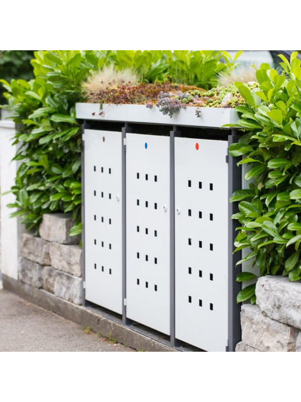 STILISTA Kontajnerová skriňa 201 x 80 x 116 cm, antracitová