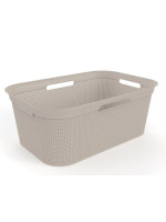 BRISEN Koš na bielizeň, 41 l, plast, cappuccino