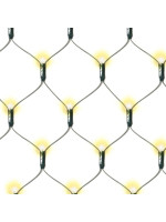 NEXOS Vianočná svetelná sieť 3 x 3 m, 128 LED, teplá biela