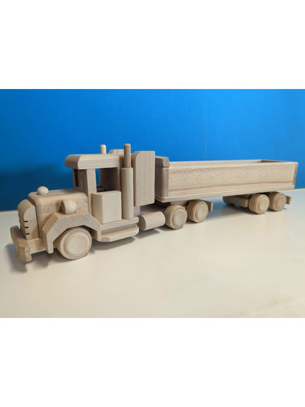 Drevený kamión USA, 48 x 10 x 12 cm