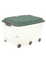 Úložný box s víkem ROLLER 57 L, 59,5 x 40 x 37 cm, plast