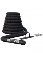 Gorilla Sports Posilňovacie lano s držiakom, 9 m x 5 cm