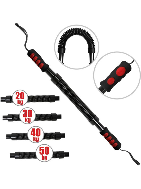 Posilňovacia ohýbacia tyč, 40 kg