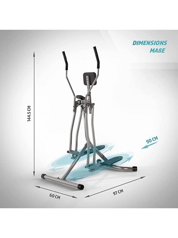 Crossový trenažér Physionics s LCD displejom