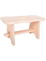 TIROLO Stolička, drevená