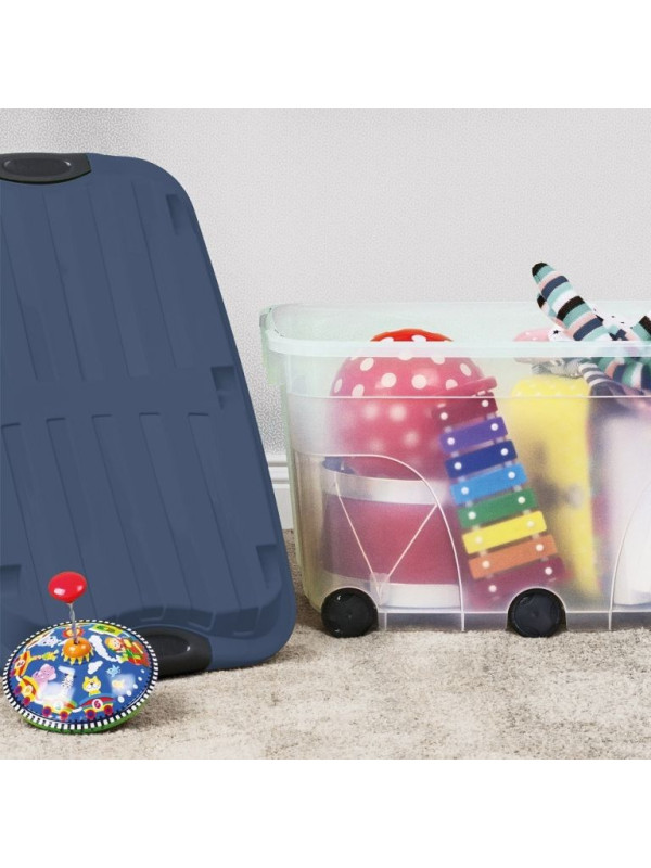 Úložný box ROLLER, 57 L, modrá