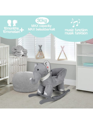 INFANTASTIC Hojdací slon, 68 x 33 x 47 cm