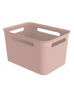 Úložný box BRISEN, 16 L, ružový