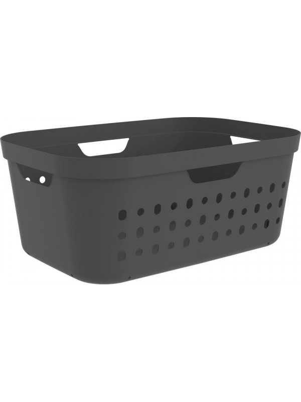JONA Kôš na čistú bielizeň, 39 L, antracit