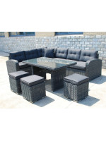 Záhradný polyratanový set MONTREAL