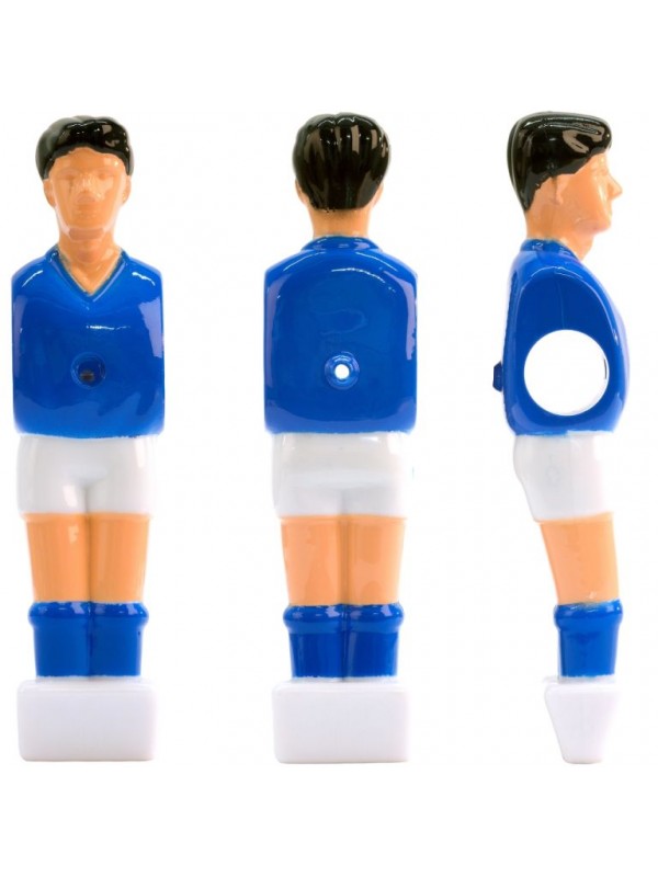 Sada 22 figúrok na stolný futbal biela, modrá