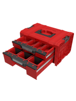 Zásuvkový organizér, 46 x 32 x 26 cm, červený