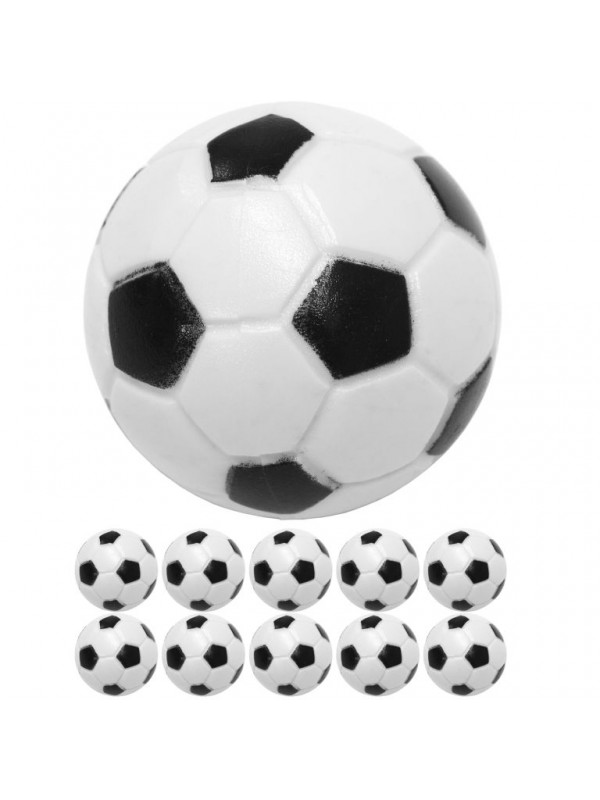 Loptičky na futbal 31 mm 10 ks