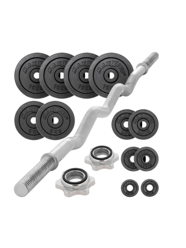 MAXXIVA nakladací činkový set, liatina, 60 kg