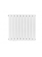 Aquamarin Horizontálny radiátor - 819 W - 600 x 614 x 69 mm