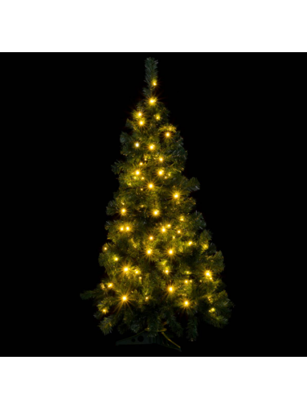 Umelý vianočný strom - 1,2 m, tmavo zelený