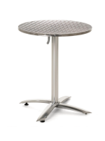 Bistro stôl, okrúhly, skladací, 60 cm