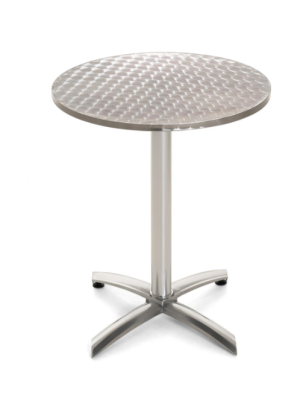 Bistro stôl, okrúhly, skladací, 60 cm