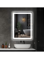 IREDA kúpeľňové zrkadlo s LED osvetlením, 80 x 60 cm