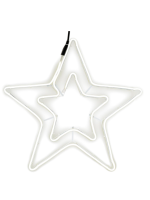 NEXOS Vianočná svetelná hviezda 360 LED, 55 cm