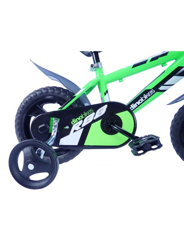 Detský bicykel Dino 12 zelený