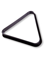 Trojuholník plastový čierny 57,2 mm