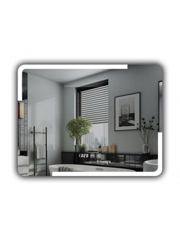 IREDA Kúpeľňové LED zrkadlo s osvetlením, 70 x 50 cm