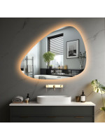 IREDA kúpeľňové zrkadlo s LED osvetlením, 100 x 70 cm