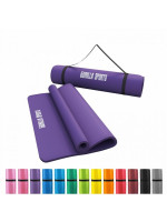 Gorilla Sports Podložka na jogu, 190 x 100 cm, fialová