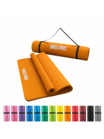 Gorilla Sports Podložka na jogu, 190 x 100 cm, oranžová