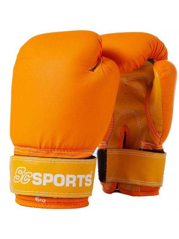 ScSPORTS Boxovací set pre deti na tréning a zábavu, oranžová