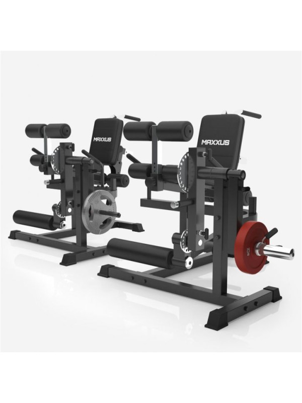 MAXXUS Multifunkčná posilňovacia stanica nôh a brucha,čierna