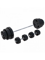 Univerzálna činková sada 100 kg Gorilla Sports, plast/cement