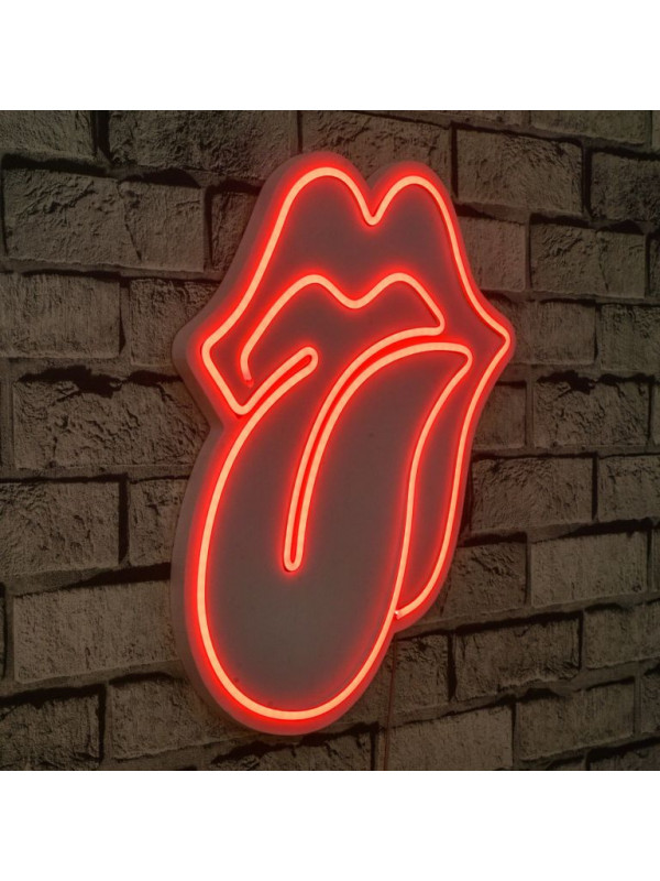 LED dekorácia The Rolling Stones, 36 x 41 x 2 cm