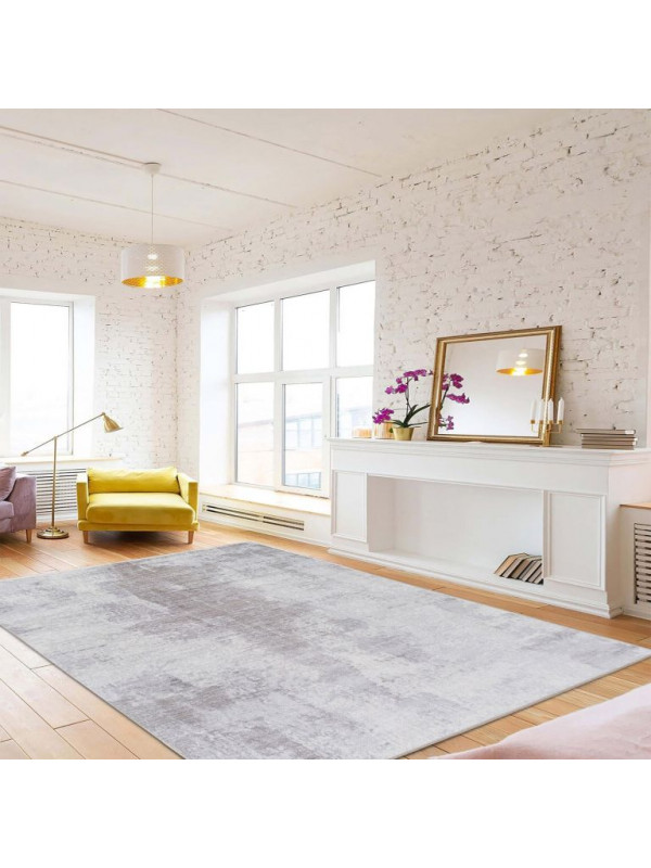 Luxusný koberec, 180 x 280 cm, sivý