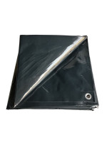 JAGO Plachta 650 g/m², hliníkové oká, antracit, 4 x 8 m