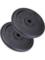 ScSPORTS Sada liatinových diskov 30 kg, 2x15 kg