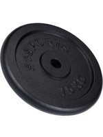 ScSPORTS Liatinový kotúč 15 kg, otvor 30/31 mm, čierny