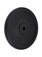 ScSPORTS Liatinový kotúč 30 kg, priemer 30/31 mm, čierny