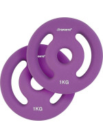 Sada liatinových diskov ScSPORTS, 2 x 1 kg