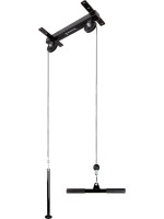 Stropná kladka ScSPORTS, čierna